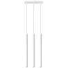 Lampe Suspendue design PASTELO 3 G9 - blanc