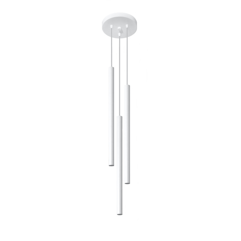 Suspension design PASTELO 3P G9 - blanc