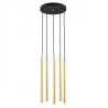 Luminaire Design suspendue SICILIA LED 22,5W 3000K - noir / laiton