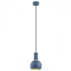 Lampe Suspendue design SINES Ø14 E27 - bleu marine