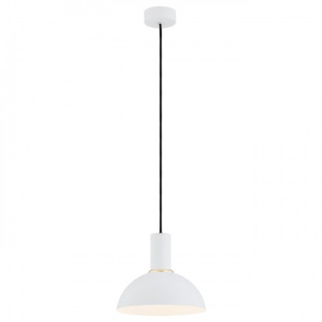 Lampe Suspendue design SINES Ø22 E27 - blanc