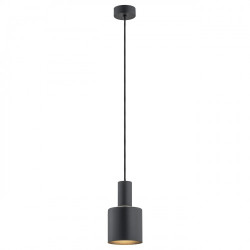 Lampe Suspendue design SINES Ø12 E27 - noir