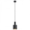 Lampe Suspendue design SINES Ø12 E27 - noir