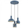 Lampe Suspendue design SINES 3xE27 - bleu marine