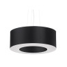 Lampe Suspendue avec abat-jour SATURNO 50cm 5xE27 - noir