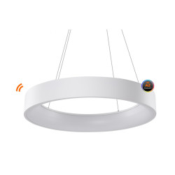 Lampe Design suspendue SMART SOLVENT R 110 LED DIM 120W 2700-6500K blanc