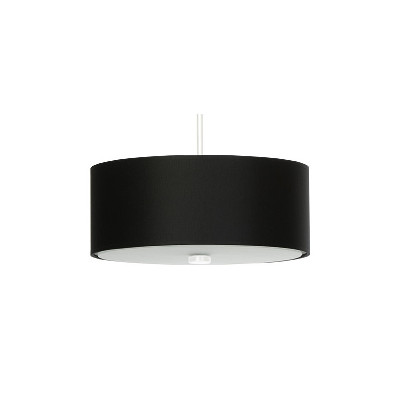 Lampe Suspendue avec abat-jour SKALA 3xE27 - noir