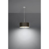 Lampe Suspendue avec abat-jour SKALA 3xE27 - noir