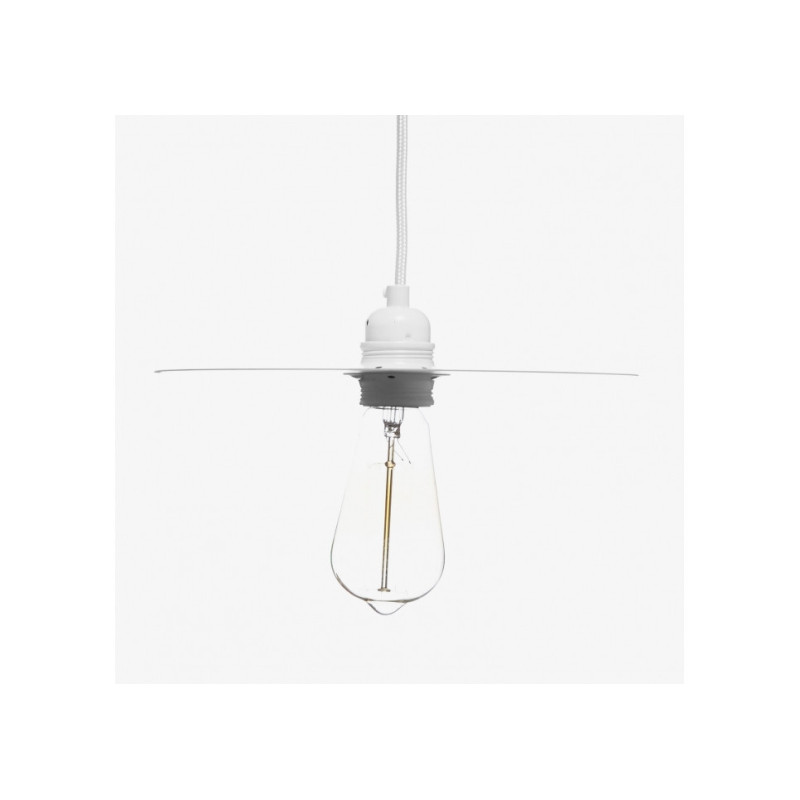 Luminaire Industriel Suspension ROCK Loft E27 - blanc