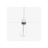 Luminaire Industriel Suspension ROCK Loft E27 - blanc