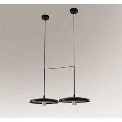 Lampe Design suspendue NABARI LED 9W 3000K - noir