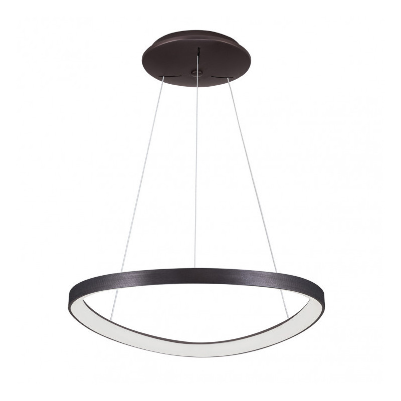 Luminaire Design suspendue MORFI LED 48W 3000K DIM - noir / marron