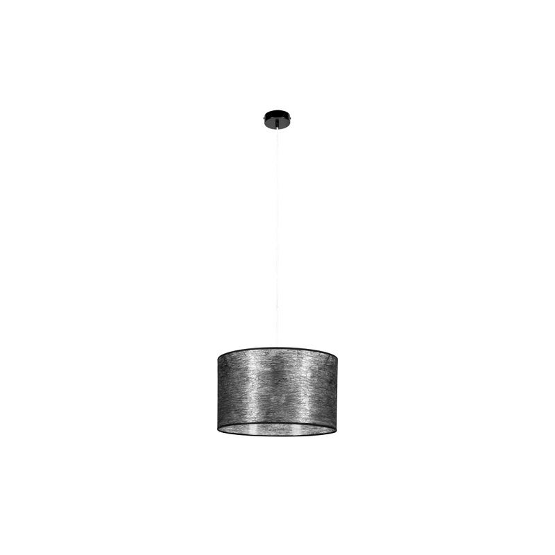 Lampe en suspension abat jour Design NEVOA E27 - noir
