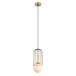 Lampe Suspendue design MATTY E27 15cm - or