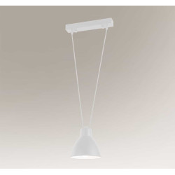 Lampe Suspendue design MASAMI E27 - blanc