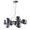 Suspension design MARBELIO 15xG9 - chrome / fumé