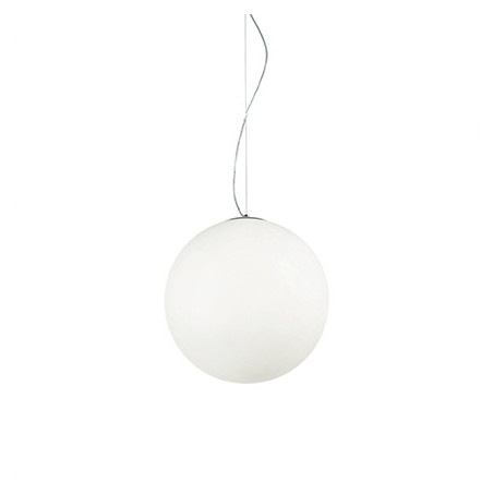 Suspension luminaire design MAPA BIANCO SP1 D40 E27 blanc
