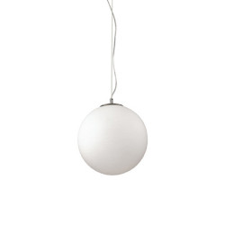 Suspension luminaire design MAPA RIGA SP1 D30 E27 blanc
