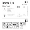 Luminaire Industriel Suspension MOBY TRACK E27 - noir