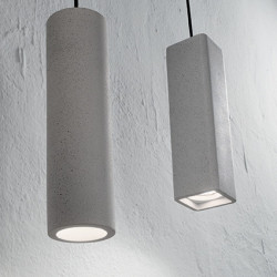Lampe Suspendue design OAK SP1 ROUND GU10 gris