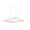 Luminaire Design suspendue ORACLE D60 SQUARE LED 39W 3000K - blanc