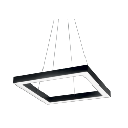 Lampe Design suspendue ORACLE D50 SQUARE LED 35W 3000K - noir