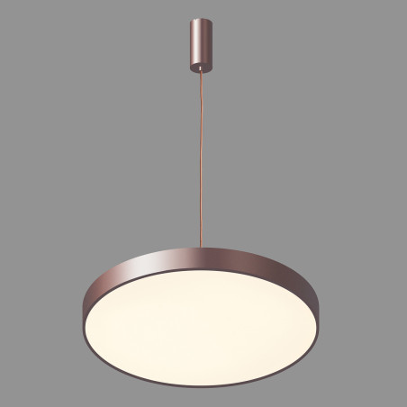 Lampe Design suspendue ORBITAL LED 60W 3000K - marron / blanc