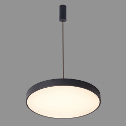 Lampe Design suspendue ORBITAL LED 60W 3000K - noir / blanc