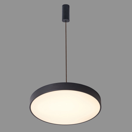 Lampe Design suspendue ORBITAL LED 30W 3000K - noir / blanc