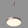 Luminaire Design suspendue ORBITAL LED 30W 3000K - marron / blanc