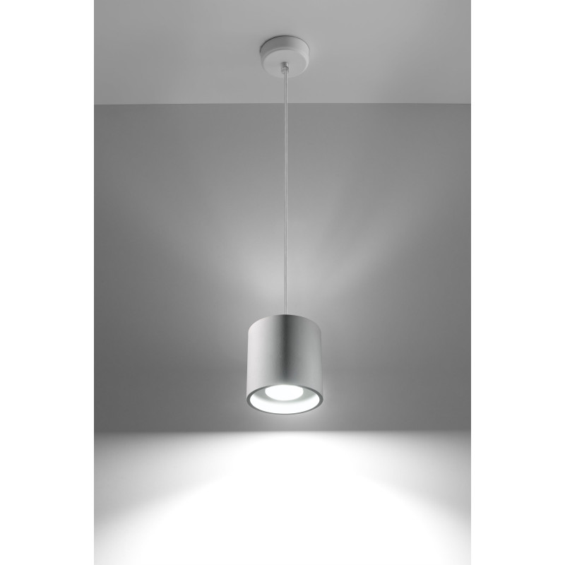 Lampe Suspendue design ORBIS 1 GU10 - blanc