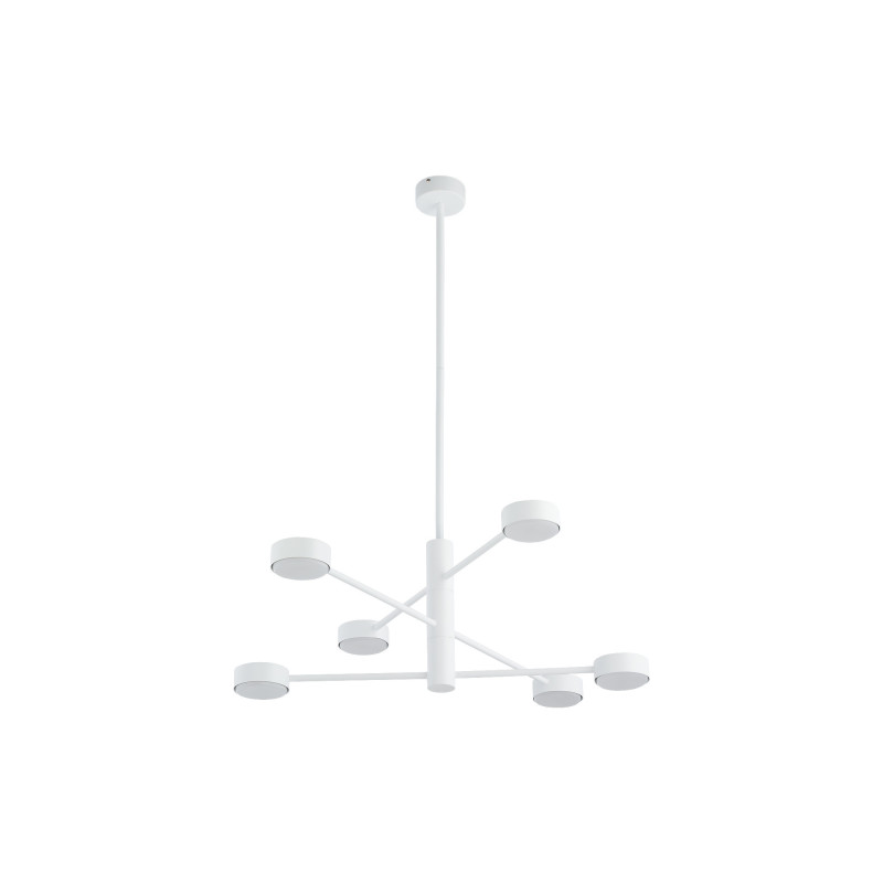 Suspension luminaire design ORBIT 6xGX53 - blanc