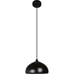 Suspension luminaire design ACRON 2 E27 - noir / aulne noir