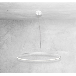 Suspension Design AGARI anneau intérieur LED 76W 4000K CRI90 - blanc