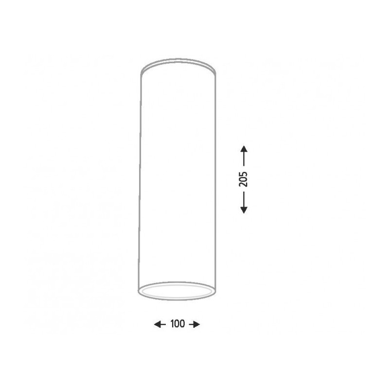 Spot encastrable SUWA 1176 GX53 - noir 