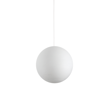 Lampe Suspendue design CARTA SP1 Ø40 E27 - blanc