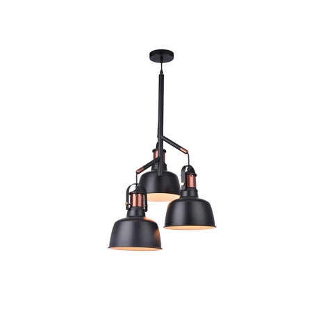 Lampe Suspendue design DARLING 3 E27 3x40W noir