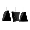 Suspension luminaire BLUM 3xE27 - noir