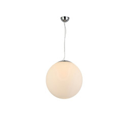 Suspension luminaire design WHITE BALL 40 E27 40W blanc