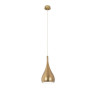 Suspension luminaire design VIGO E27 - doré mat