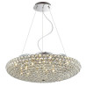 Suspension SANTO 12xG9 Ø 65cm Cristal