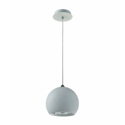 Lampe Suspendue design Regina WH E27 - blanc