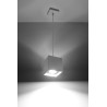 Suspension luminaire design QUAD 1 GU10 - blanc