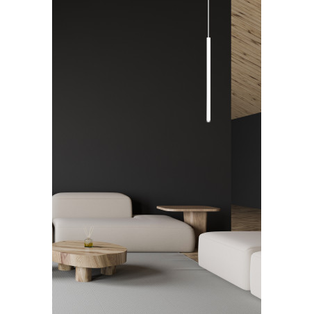 Lampe Suspendue design SELTER 1 BLANC G9 - blanc