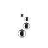 Suspension luminaire SILVER BALL 4 4xE27 - chrome