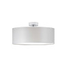 WENECJA Ø50 E27 plafonnier - chrome / gris 