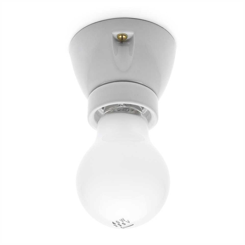 THPG Angle45 E27 plafonnier en porcelaine - blanc 