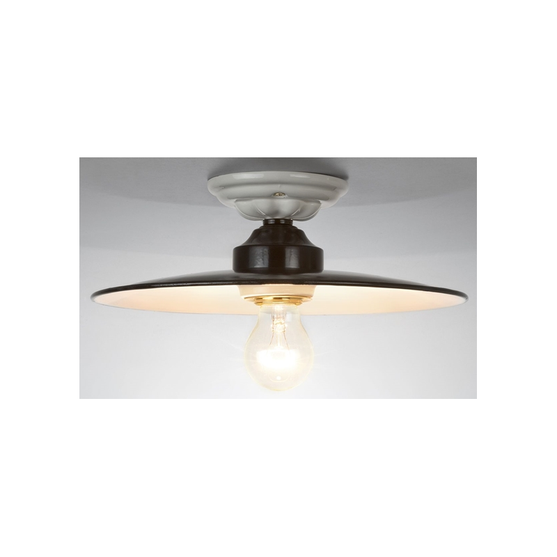 THPG Lampe en céramique / émail E27 