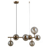 Suspension design FRONTERA 7xG9 - laiton / ambre