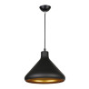 Lampe Suspendue design GALAXA BLACK 27 E27 - noir / or